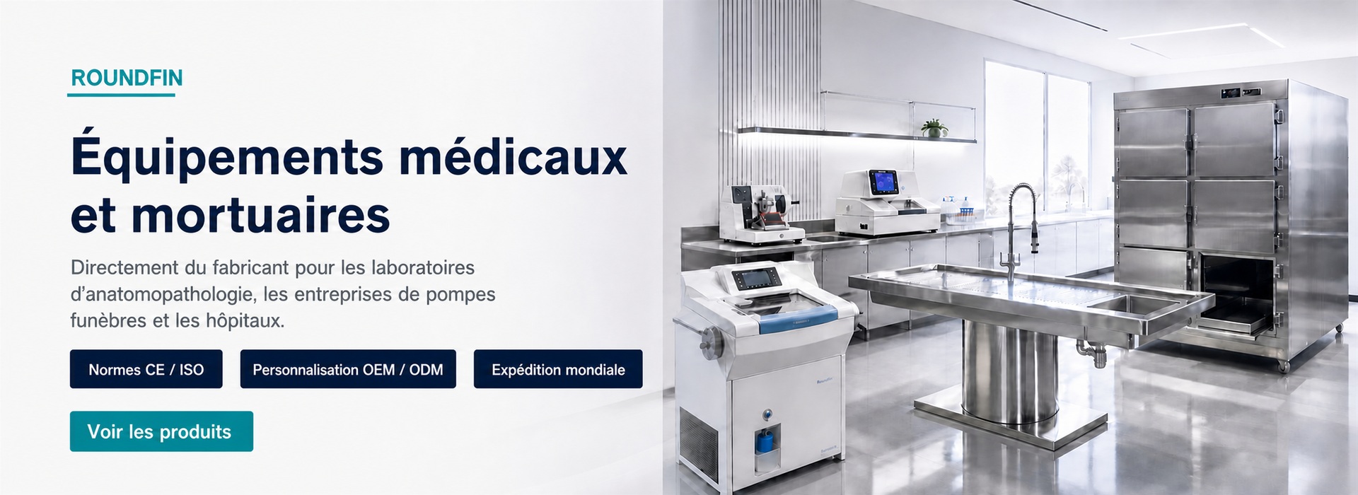 Équipements médicaux et mortuaires
