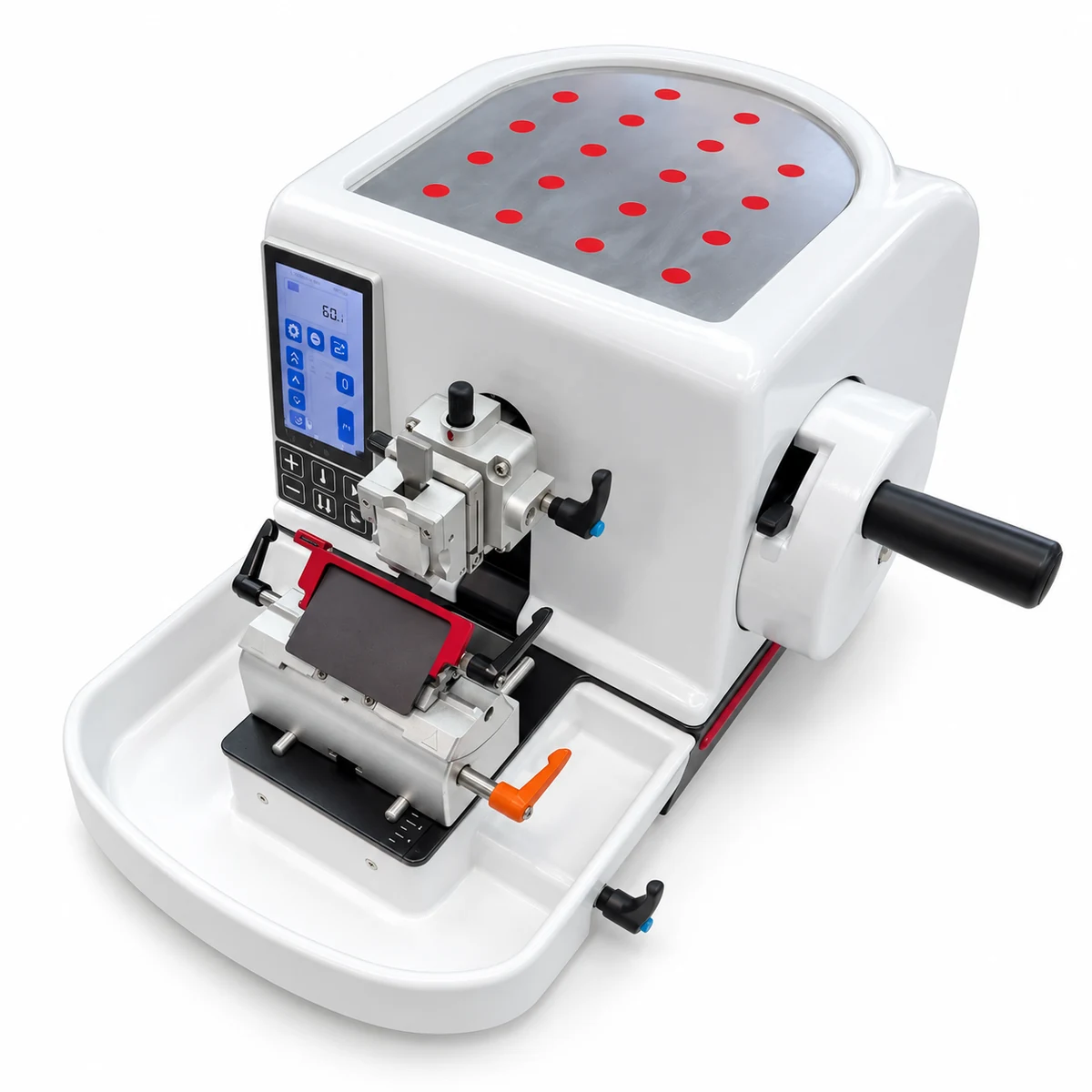 RD-Prime-SA660, semi-automatic rotary microtome, histology microtome, paraffin microtome, pathology lab equipment