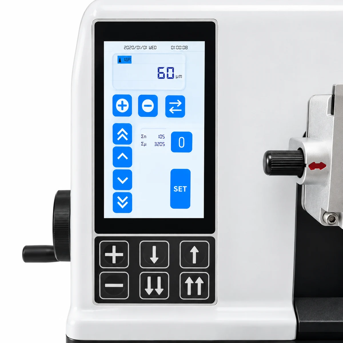 RD-Prime-SA660, semi-automatic rotary microtome, histology microtome, paraffin microtome, pathology lab equipment