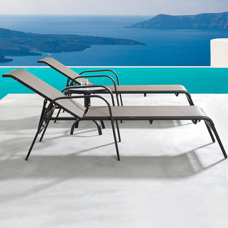 Outdoor Lounge Chairs Pool Beach Sun Lounger