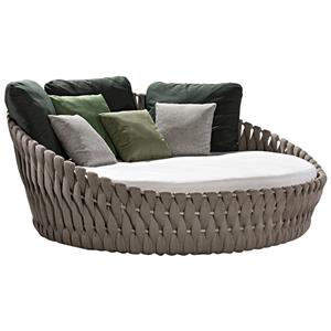 Outdoor Patio Furniture Aluminium Rope Outdoor Daybed