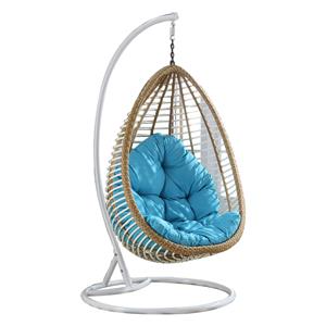 Outdoor Hanging Rattan Egg Chair Garden Swing Chair