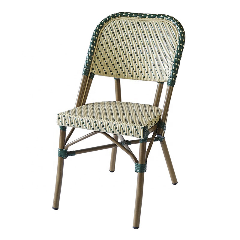 Patio Furniture Outdoor French Bistro Rattan Chair
