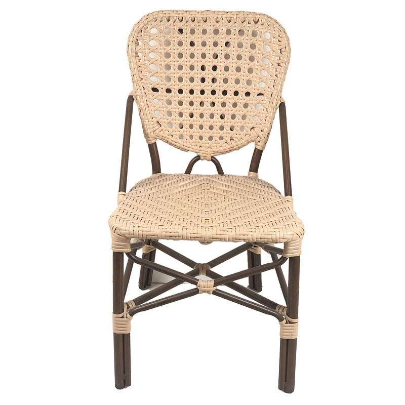 หวายขาว Outdoor Paris Aluminium Bistro Chair