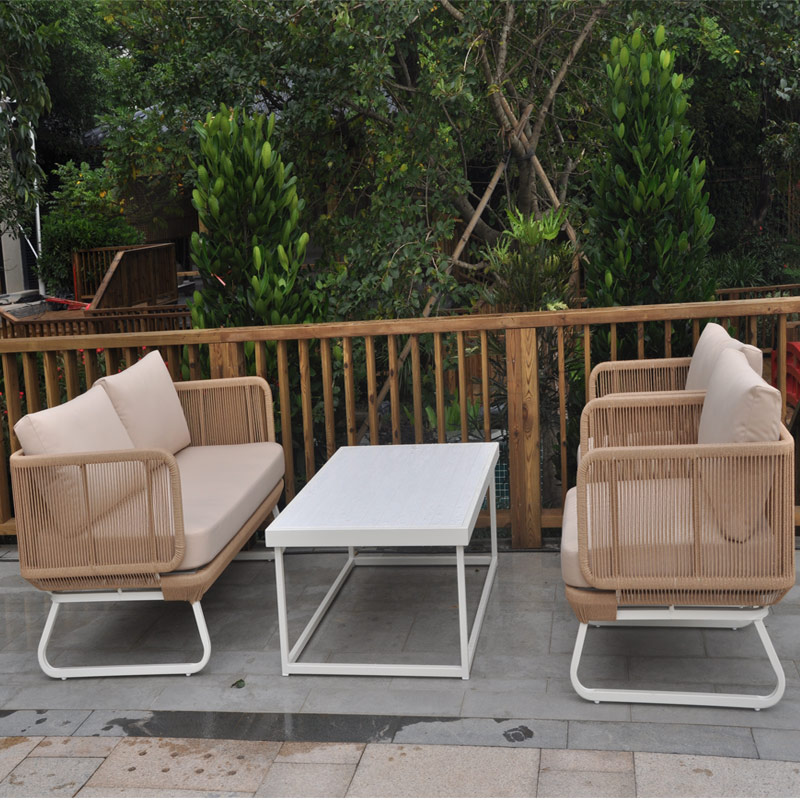 Luxury Garden Furniture Aluminum Outdoor Modular Sofa