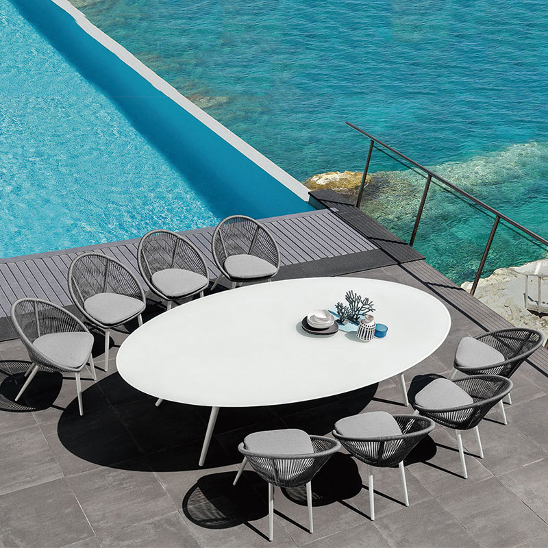 Patio Rope Furniture Outdoor Dining Chairs