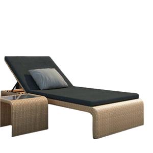 Hotel Garden Furniture Rattan Pool Sun Lounger