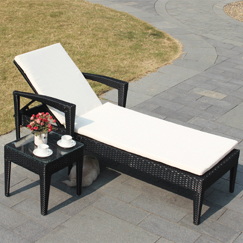 Ratten Garden Furniture Outdoor Pool Chair Sun Lounger
