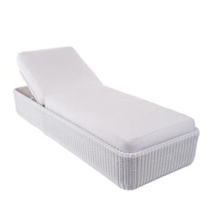 Pool Lounger Chair Teak Wood Sun Lounger