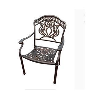 Outdoor Cast Aluminum Balcony Table And Chair