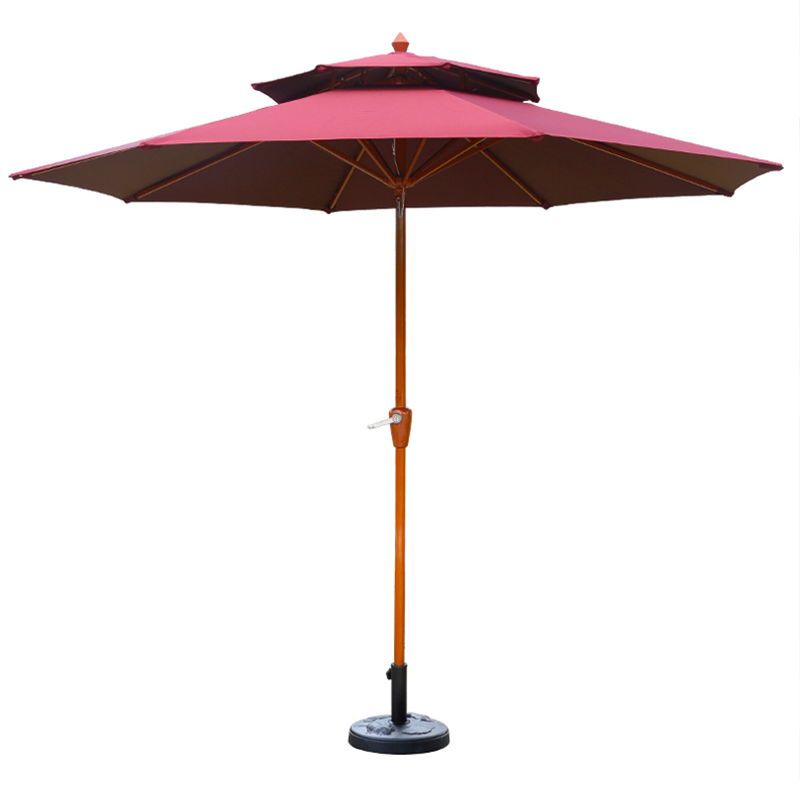 Parasol extérieur de parasol de restaurant de patio