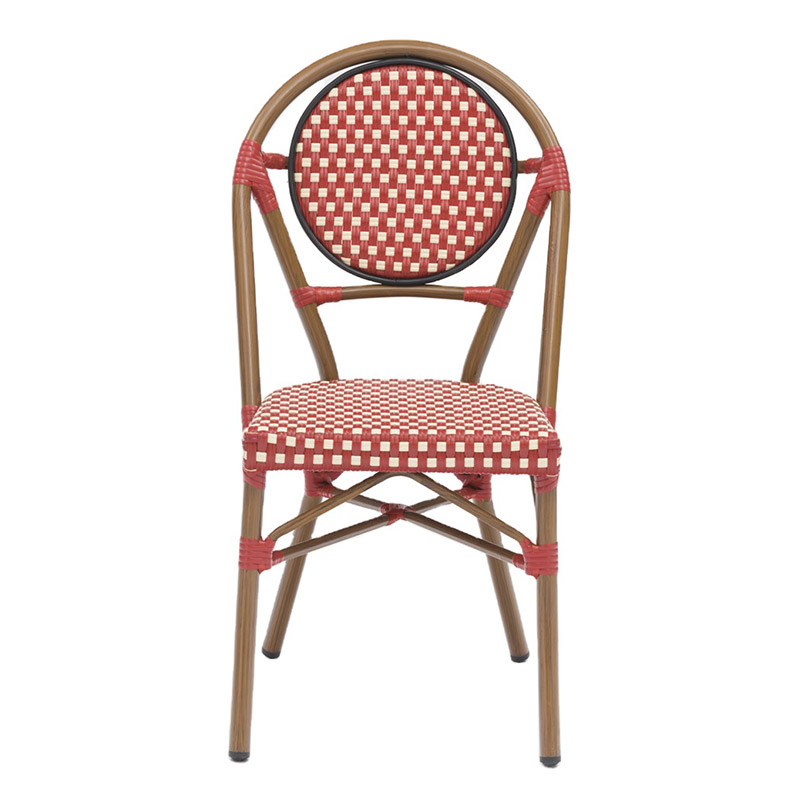 Wicker French Bistro Chairs Outdoor Patio Furniture