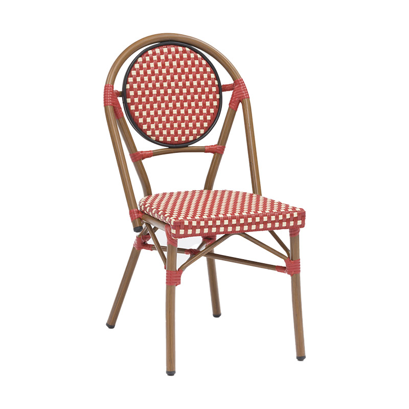 Wicker French Bistro Chairs Outdoor Patio Furniture