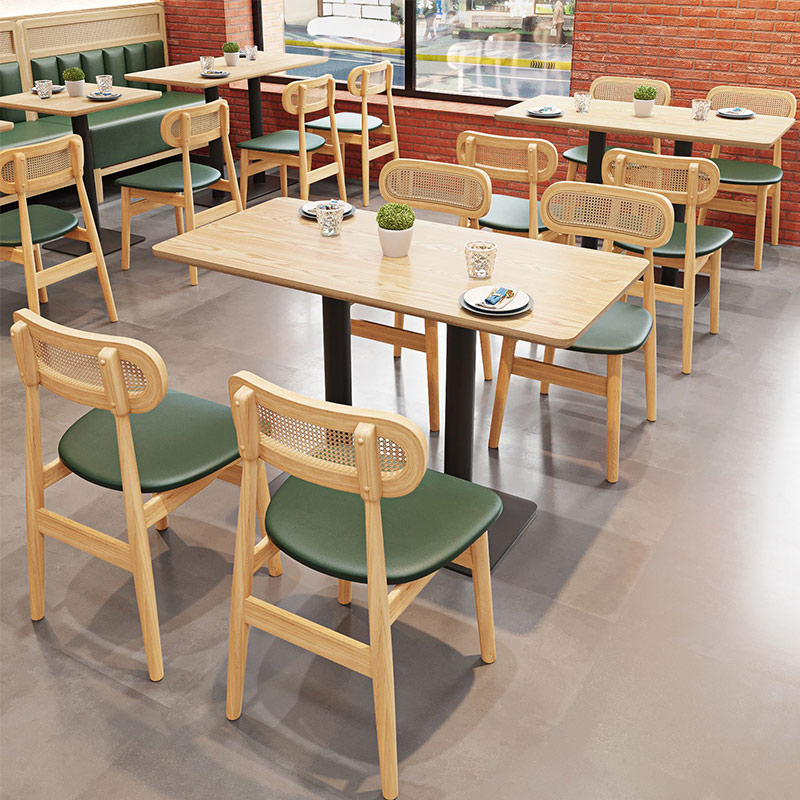 Luxuray Booth Restaurants Dining Table And Chairs