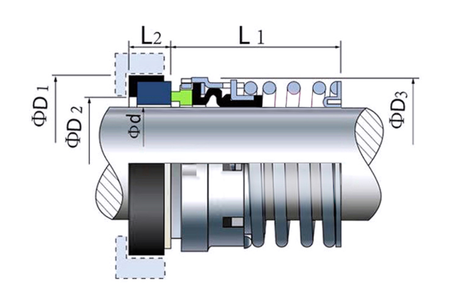 type 1 bellows seal