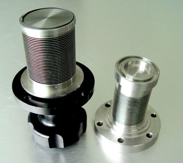 Anwendung von geschweißtem Metallbalg