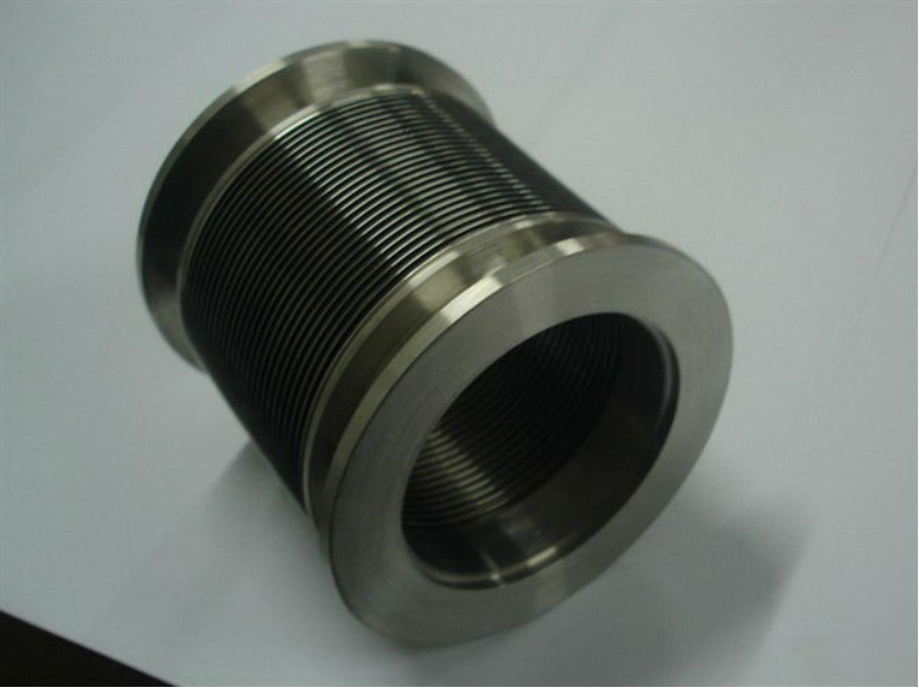 Welded metal bellow