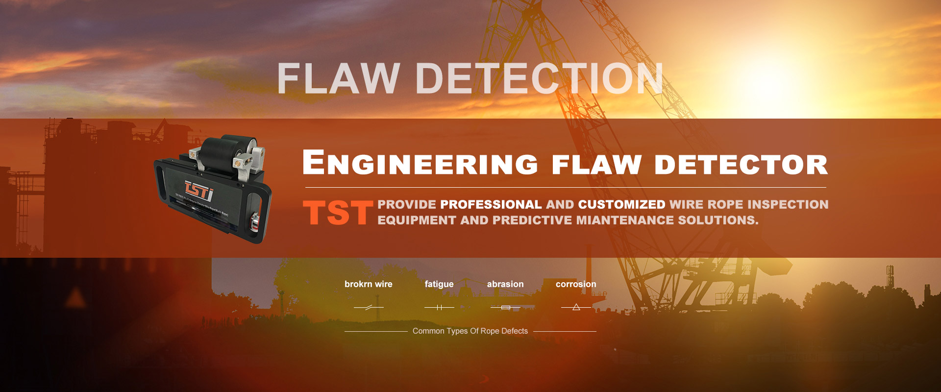 Elevator Wire Rope Flaw Detection System