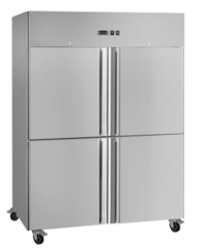 Réfrigérateurs en acier inoxydable de style européen