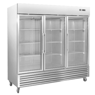 Réfrigérateurs en acier inoxydable de style américain