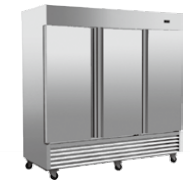 Réfrigérateurs en acier inoxydable de style américain