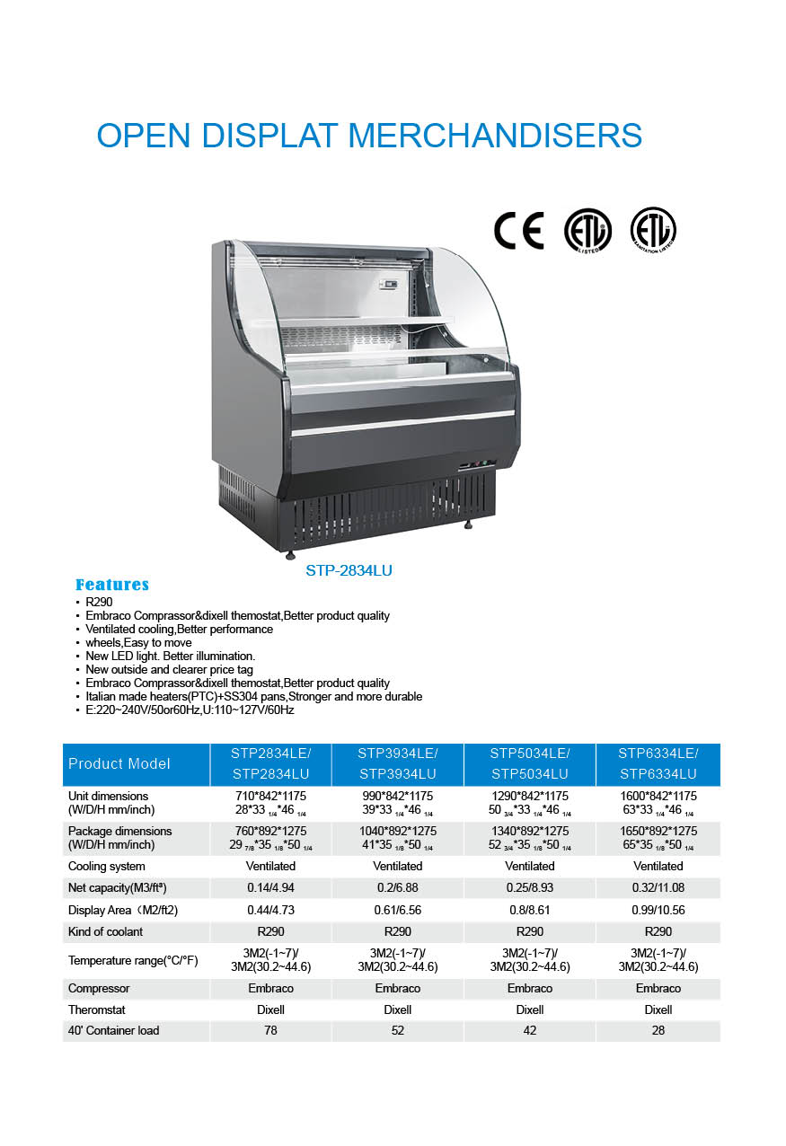 sales counters Cora Refrigerated