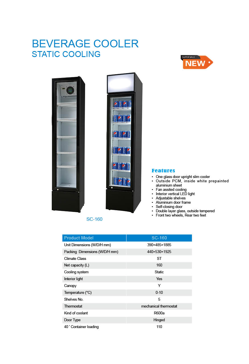 chiller direct cooling Beverage Cooler