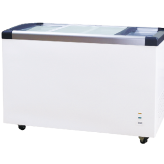 Portes vitrées du congélateur coffre