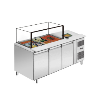 Tavoli Per La Preparazione E Tavoli Refrigerati Per Pizza