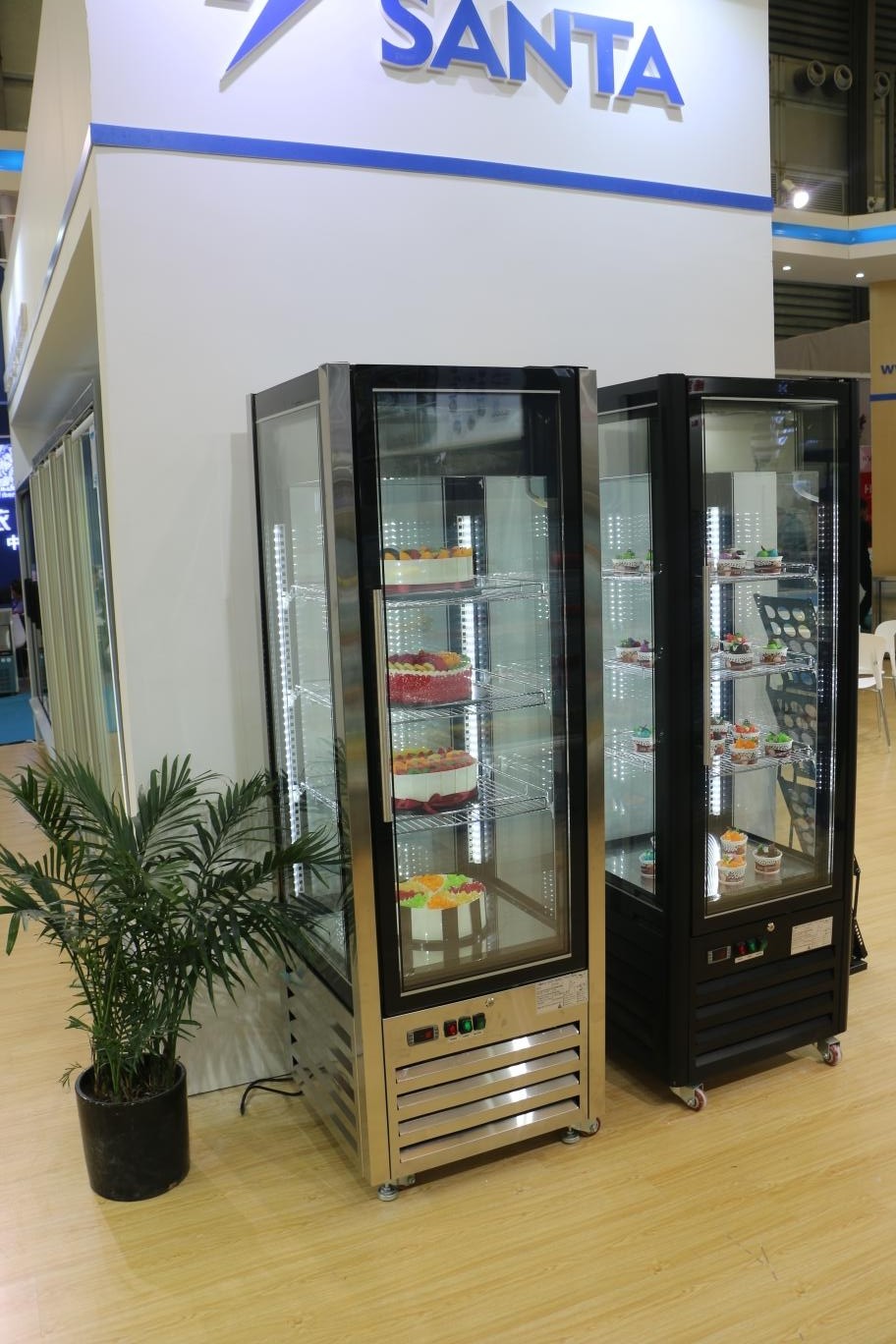 Upright Cake Showcases freezer