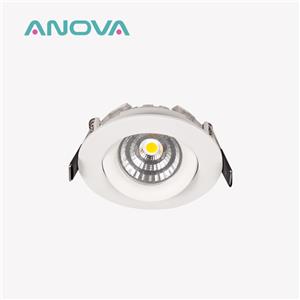 360 ° Roterbar COB LED forsænket downlight