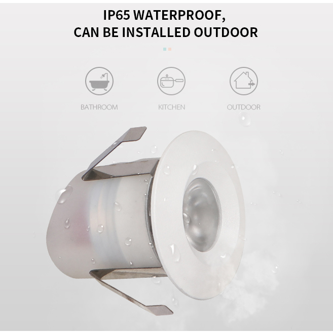 IP65 Waterproof Eaves Fixed Mini Spot Lights Led