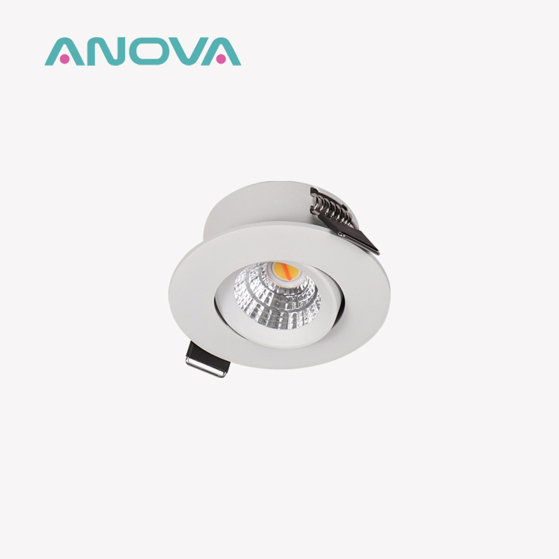 Back Cover Tilted Recessed LED Downlight