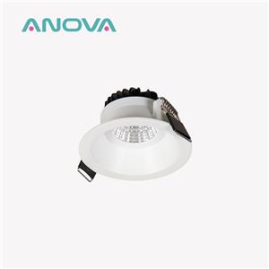 4,5 W ontspiegelde dimbare aluminium COB-downlight