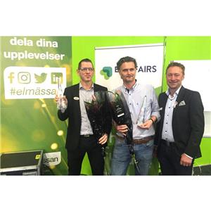 Elmassan Kista 2016 Best Electricity Novelty Award!