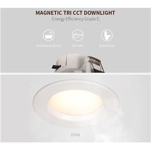 Tri-CCT SWITCHABLE LED DOWNLIGHT (DL61601) Har SAA & CE certifikater