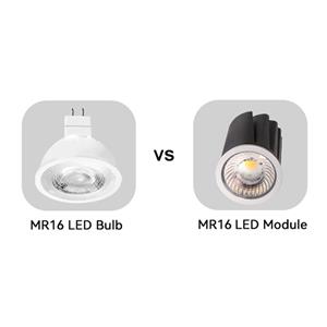 MR16 LED-modul vs MR16 LED-pære