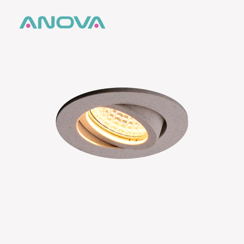 Bio-waste Material Round MR16 Downlight Housing