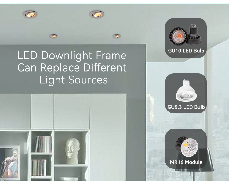 mr16 downlight housing