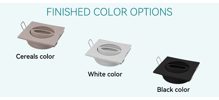 gu10 downlight housing