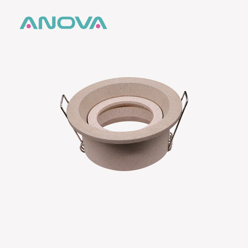 Bioavfall Material Lutat Downlight-hus