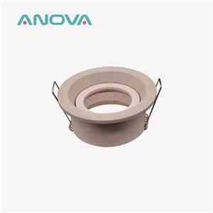 Bioaffaldsmateriale Vippet Downlight-hus