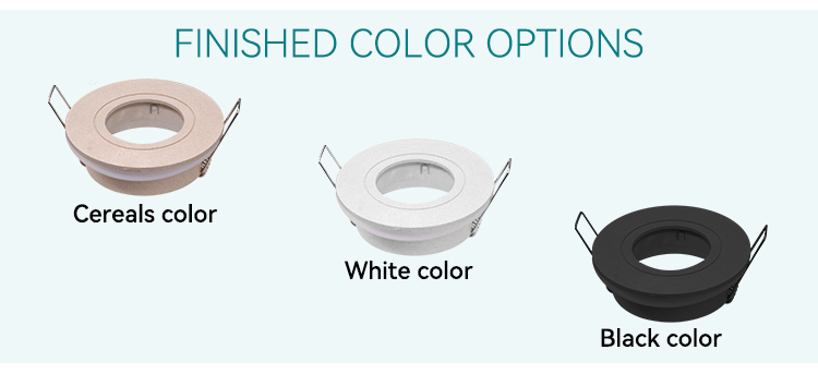 gu10 downlight housing