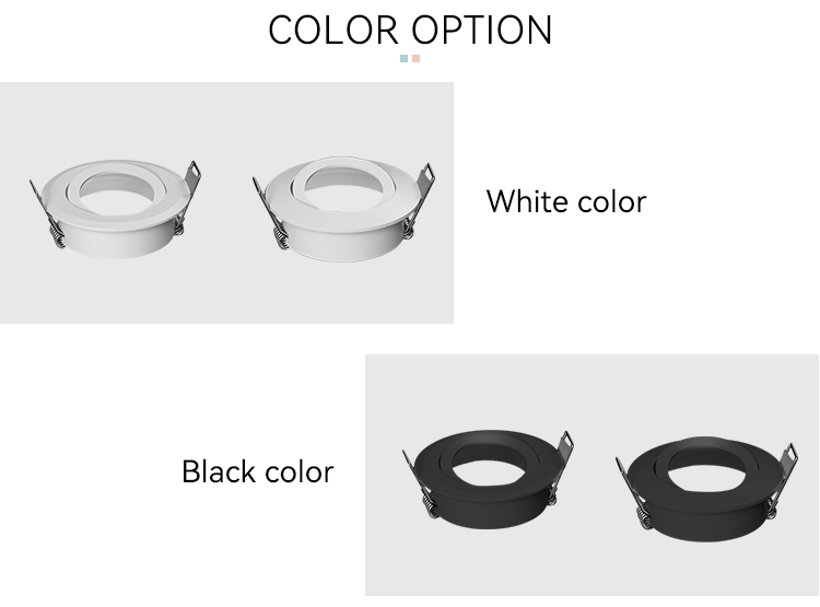 gu10 downlight frame