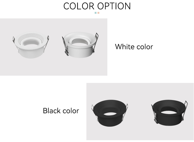 gu10 downlight frame