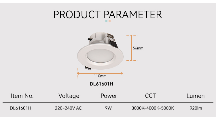 IP44 downlights