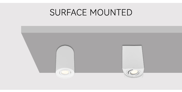 surface mounted downlight frame