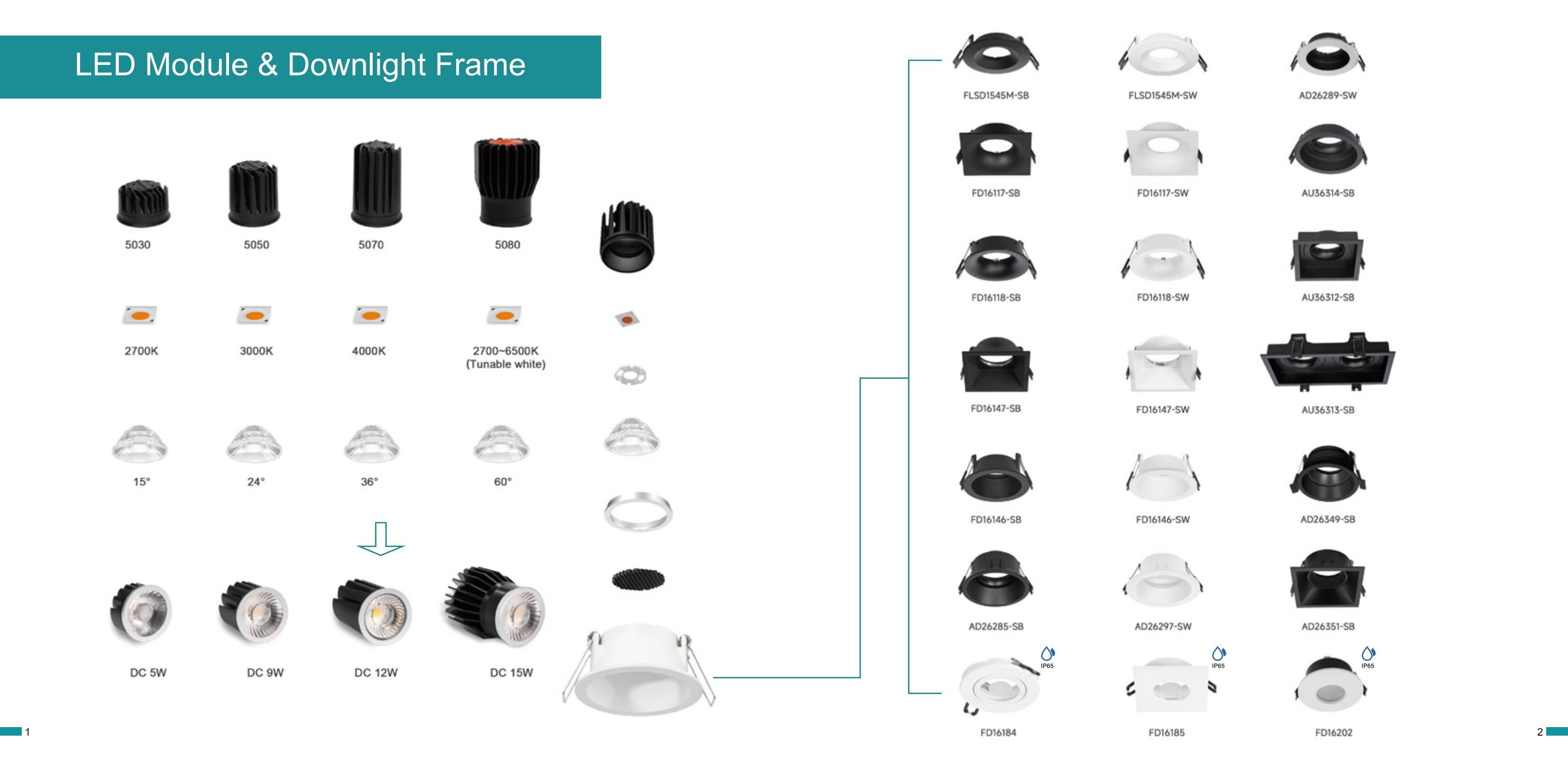 CCT LED modules