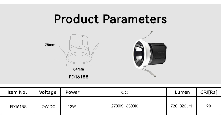 tunable white LED downlight tunable white LED downlight