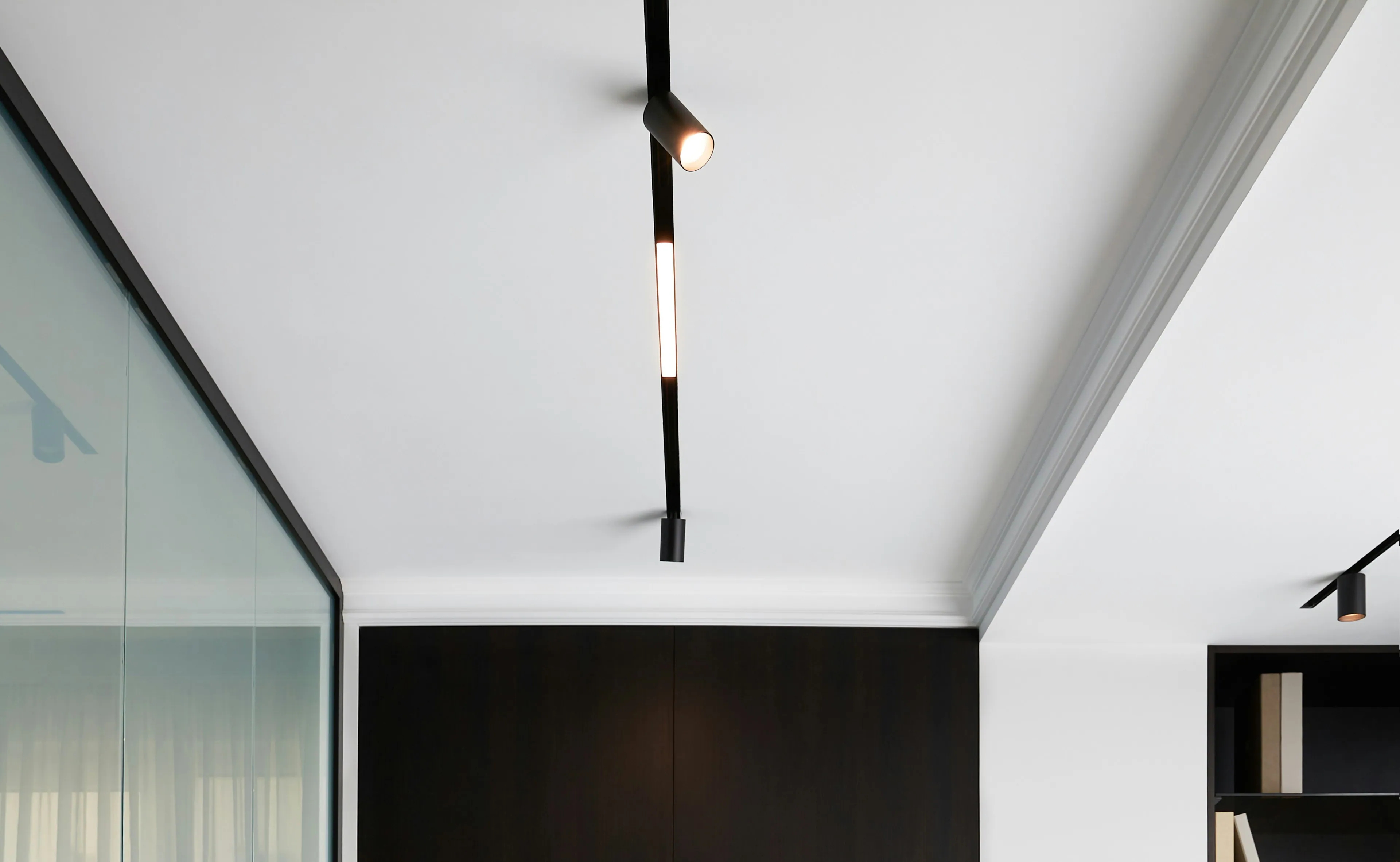 Track-lighting interior Track-lighting interior